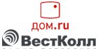 Логотип интернет провайдера ВестКолл